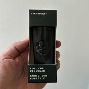 Starbucks cold cup key chain